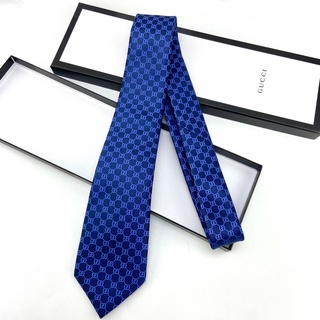 เนคไท กุชชี่ NECKTIE THE BEST QUALITY  พร้อมBox Set สวยเรียบหรู งานพร้อมกล่อง  ต้องมีติดไว้นะคะ