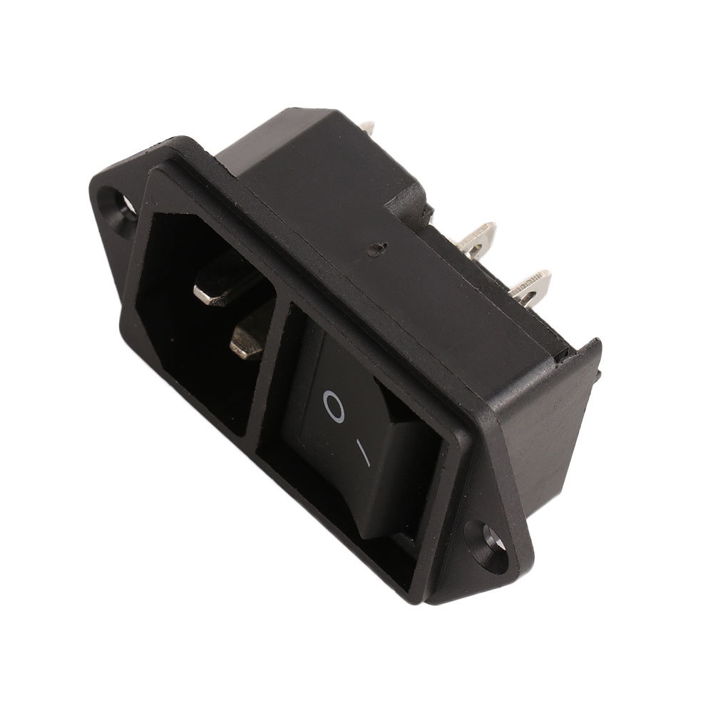 [CSS] 1 PC Iec320 C14 ซ็อกเก็ตสายไฟ Ac และสวิตช์โยกสวิตช์โยก 250V 15A Sa172 P0.11 ราคา ถูกที่สุด ดีลบีเคเค แกลเลอรีภาพที่ 8