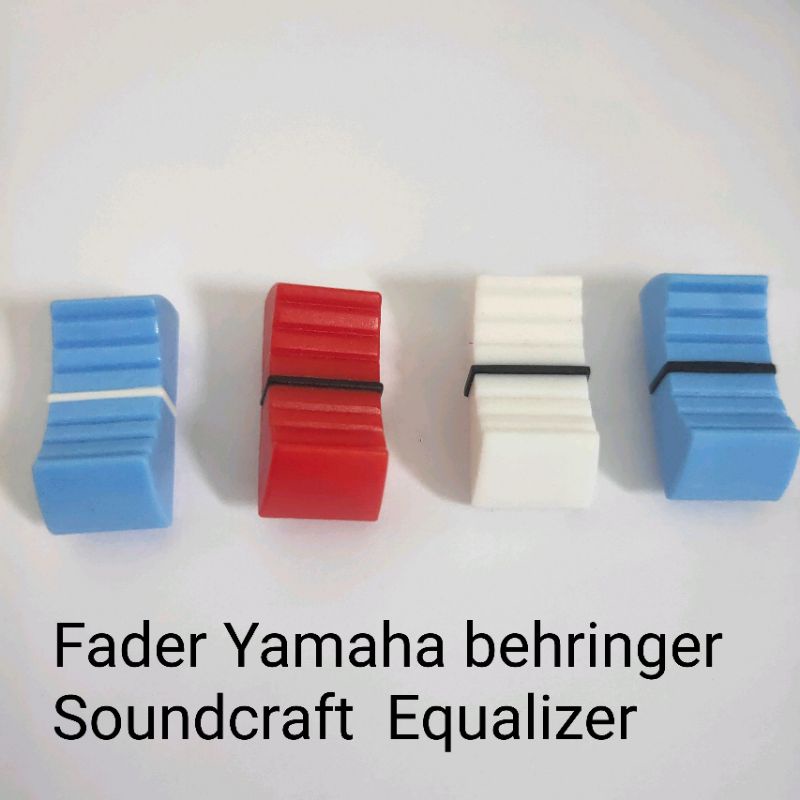 Fader ครอบสไลด์ สำหรับ Yamaha behringer Soundcraft มิกเซอร์ คอนโซล Equalizer สไลด์ Potentiometer Fader  ขนาด4mm.