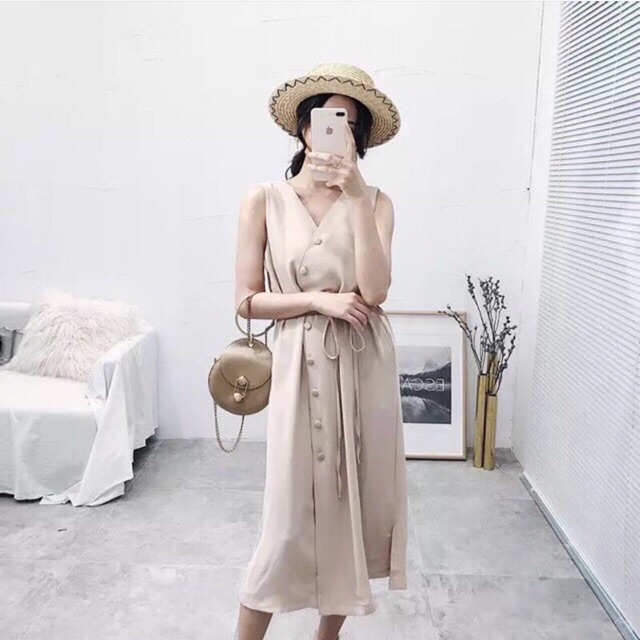 ส่งฟรี🔥พร้อมส่ง 🥂 LADY CLASSIC DRESS 🥂