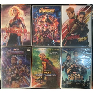 Marvel Avengers Thor Captain Black Panther Ant-man  DVD มือ1