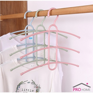 ไม้แขวน 3 ชั้น ไม้แขวนเสื้อ ก้างปลา   Portable Hanger