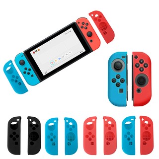 ซิลิโคนป้องกันสไลด์ซิลิโคนสำหรับผิวด้านซ้ายขวา Nintendo Switch ตัวควบคุม Joy-Con