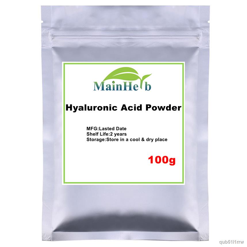 Cosmetic Ingredients Low Molecular Weight Pure Hyaluronic Acid Powder ...