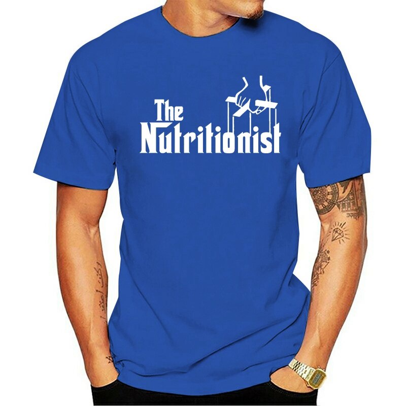ใหม่ เสื้อยืดแขนยาว ลาย The Nutritionist - Funny - Godfather Spoof หลายสี แฟชั่นฤดูร้อน ฤดูหนาว S-5XL
