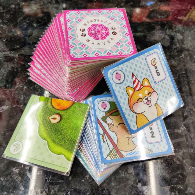 ซองใส่การ์ด Size "Moon" Card Sleeve (ขนาดการ์ด 60x60 mm.) สำหรับ Mooncake Master