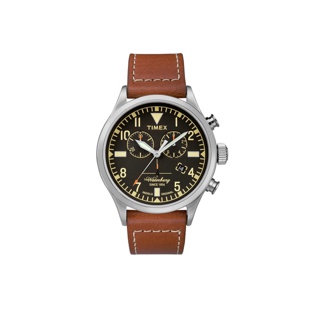 Timex TM-TW2P84300 X Redwing นาฬิกาข้อมือผู้ชาย สีน้ำตาล (สายหนังรองเท้า Red Wing)