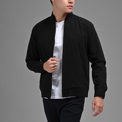 ใหม่ล่าสุด MENS CANVAS BOMBER JACKET / DELUXE BOMBER JACKET / MENS BOMBER JACKET / CANVAS BOMBER JAC