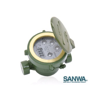 มาตรวัดนำ้ Sanwa ขนาด 1/2 นิ้ว