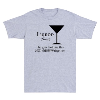 เสื้อยืด พิมพ์ลายกราฟฟิค Liquor The Glue Holding This 2022 สําหรับผู้ชาย