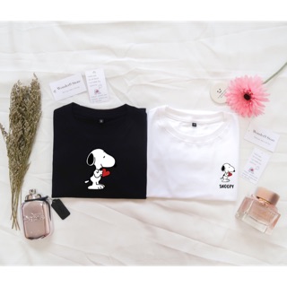 เสื้อยืดสกรีนลาย สนูปปี้ Snoopy