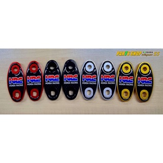 อุดกระจกแต่ง ตรงรุ่น CBR500R , CBR650F , CBR650R อลูมิเนียม &amp; สติ๊กเกอร์โลโก้ซิ่ง