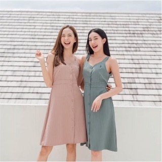 Renny stripe dress เดรสลายทาง