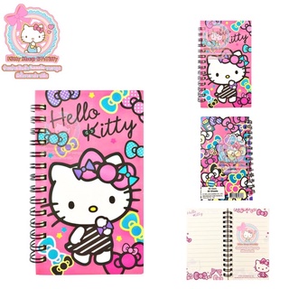 สมุดริมห่วงคิตตี้ สมุดถนอมสายตา HELLOKITTY สมุดคิตตี้ sanrio