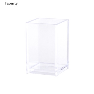 [faomty] กล่องอะคริลิคใส ขนาด 10*6.5*6.5 ซม. สําหรับใส่ปากกา เครื่องเขียน เครื่องสําอาง