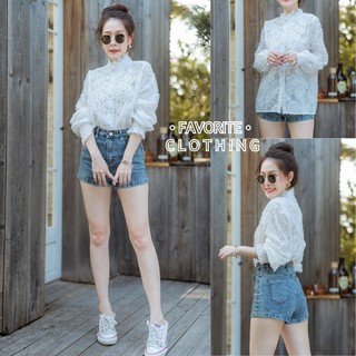 Favorite clothing เสื้อลูกไม้​ CARDIGAN_NISTA