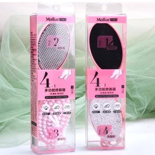 4 way heel brush  แปรงขัดส้นเท้า 4 in 1 แปรงขัดเท้าแตก ขนาดกะทัดรัด จับถนัดมือ ( 1 ชิ้น )