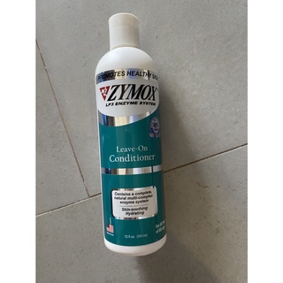 Zymox Leave-On Conditioner ครีมนวดสุนัขและแมว ขนนุ่มสวย เงางาม หอม ผิวไม่แห้ง 355 ml/1ขวด