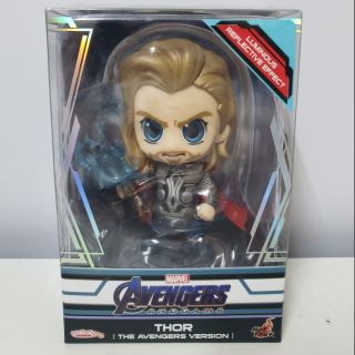 ((ลิขสิทธิ์แท้/มือหนึ่ง)) Hot Toys Avengers Cosbaby - Thor with hammer ธอร์และค้อนมีแสง แบรนด์ Hot toysของแท้