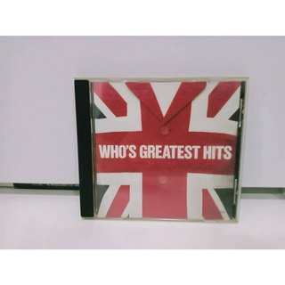 1 CD MUSIC ซีดีเพลงสากลTHE WHOS GREATEST HITS  (D5K98)