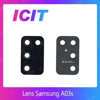 Samsung A03s อะไหล่เลนกล้อง กระจกเลนส์กล้อง กระจกกล้องหลัง Camera Lens (ได้1ชิ้นค่ะ) ICIT 2020