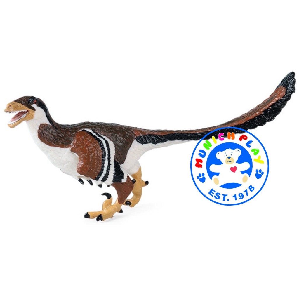 Munich Play - โมเดล ไดโนเสาร์ Utharaptor ขนาด 22.00 CM (จากหาดใหญ่)