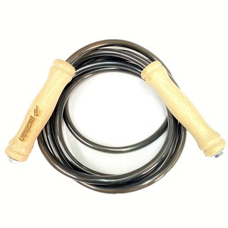 เชือกกระโดดด้ามไม้ 🌸รุ่นBeginner สีดำ 🌸ด้ามจับเรียวเล็ก น้ำห…