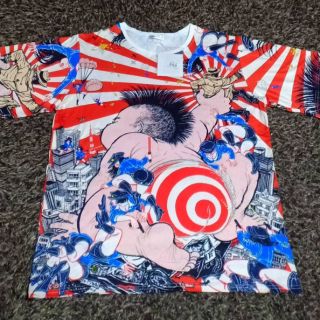 เสื้อโอเวอร์ไซส์ ลายซูโม่ไฟท์เตอร์ สไตล์ญี่ปุ่น