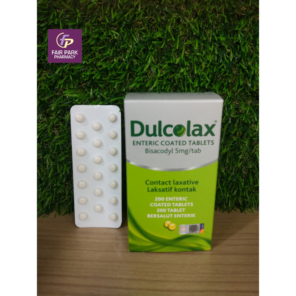 Fppharmacy Dulcolax 5mg Tabs 200s - สําหรับท้องผูก (EXP: 05/2026)