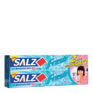 ซอลส์เฟรช ยาสีฟัน แพ็คคู่ 160 กรัม x1+1 หลอด Salz Fresh toothpaste twin pack 160g x1 + 1 tube