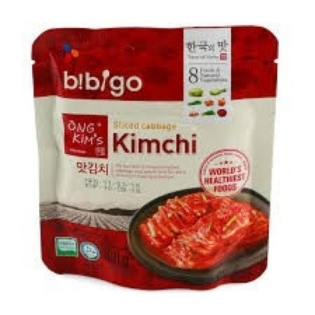Bibigo Kimchi กิมจิผักกาดขาว ผสม กะหล่ำปลี 100g.