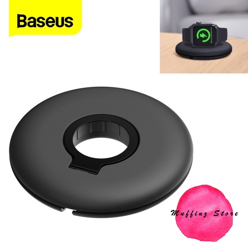 ถูกจริง/ส่งไว Baseus ที่เก็บแท่นชาร์จ ใช้สำหรับแท่นชาร์จแอปเปิ้ล วอช Charging Stand Cable Winder Dock