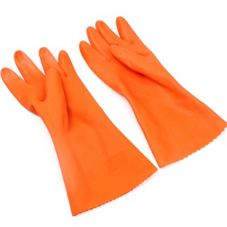   ถุงมือยาง คละสี Size M ขนาด 8 นิ้ว แพ็ค 12 คู่ รุ่น Rubber-Gloves-M-00i-June-Beam-12Pcs