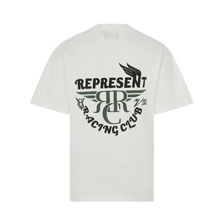 Represent เสื้อยืดลําลอง แขนสั้น คอกลม พิมพ์ลายโลโก้ตัวอักษร สําหรับผู้ชายเสื้อยืด