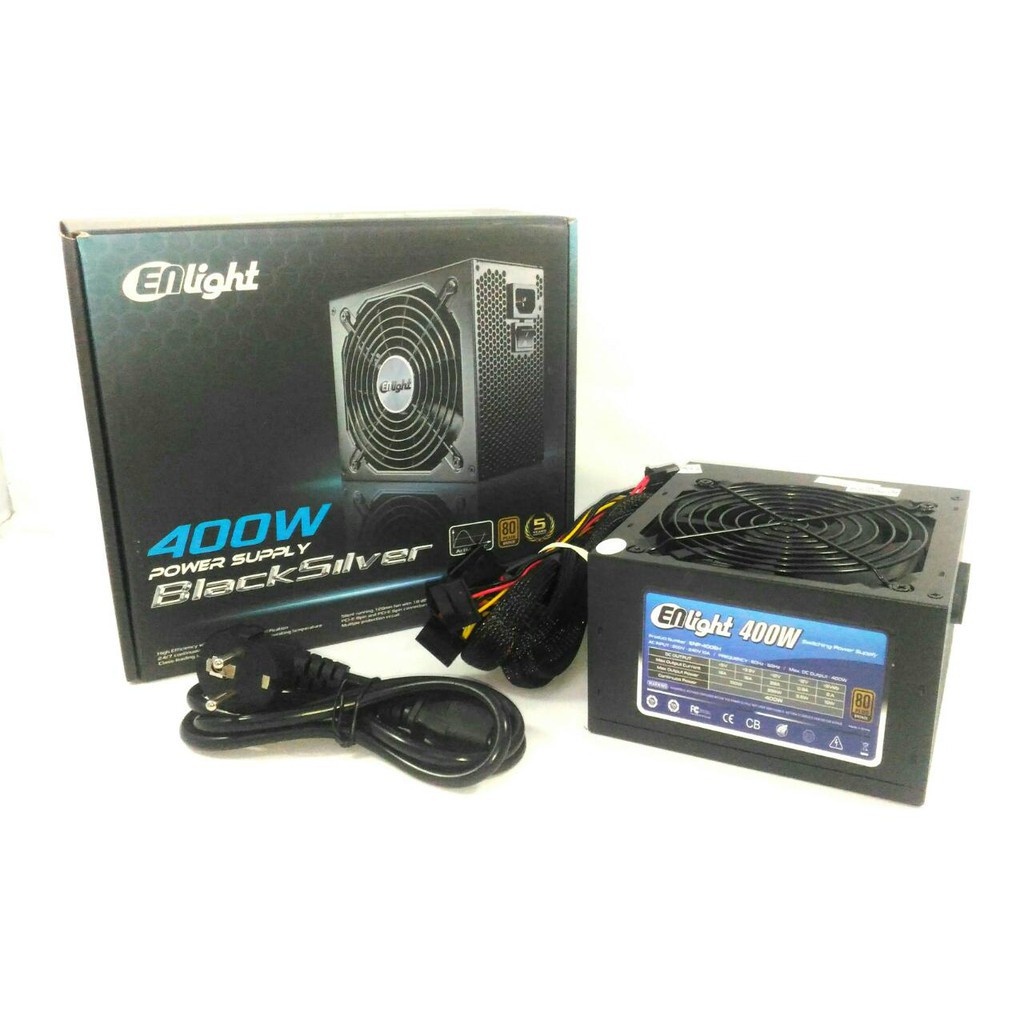 พาวเวอร์ซัพพลาย - PSU ENLIGHT 400W (80+Bronze)