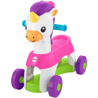 Fisher Price Rollin Tunes Unicorn ฟิชเชอร์ไพรซ์ รถขาไถ ยูนิคอน มีเสียง  GDR81 CH