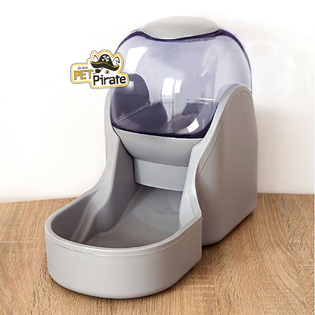 Sphere ที่ให้อาหาร ชามข้าวหมา ชามข้าวแมว กึ่งอัตโนมัติและเป็นถังใส่อาหารในตัว อาหารสดใหม่ เติมสะดวก ความจุ 3.5 ลิตร