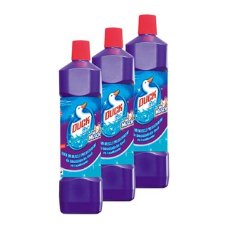 ✨ขายดี✨ เป็ด น้ำยาล้างห้องน้ำ 900 มล. x 3 ขวด Duck Pro Bathroom Cleaning Liquid 900 ml x 3