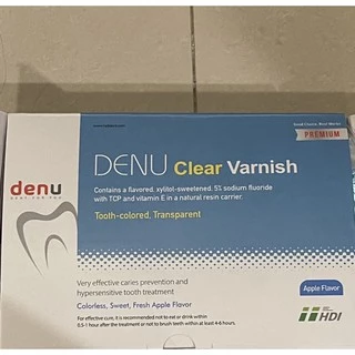 [ลอตใหม่] 🦷ฟลูออไรด์ วานิช (Fluoride vanish)พร้อมพู่กัน ป้องกันฟันผุ แบ่งขายจำนวน 1 ชิ้น ทาได้ 1 คน