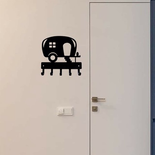 Camper แร็คโลหะแขวนกุญแจ กว้าง 6 นิ้ว 9 นิ้ว สําหรับตกแต่งผนังบ้าน ห้องนั่งเล่น