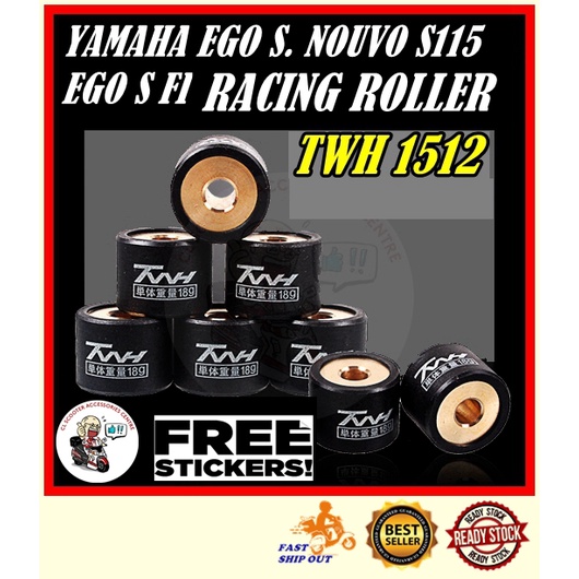YAMAHA EGO S Pulley Roller Racing YAMAHA Ego S NOUVO S 115 Pulley Roller EGO FI Roller Racing Pulley