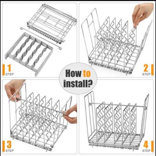 ตะแกรงซูวี ชั้นวาง ซูวี  sous vide rack ตะแกรงยึดจับอาหารเพื่อไว้ใส่ในอ่างซูวี