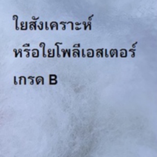 ใยสังเคราะห์ B กิโลกรัมละ 65 บาท กรุณากดสั่งไม่เกินครั้งละ 8kg