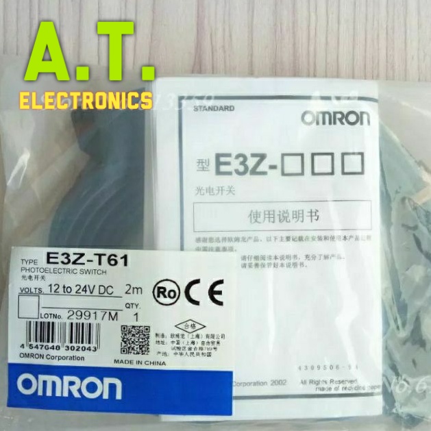 ถูกสุด! E3Z-T61 E3Z-T82 Photoelectric Sensor ใหม่คุณภาพสูง ส่งทุกวัน