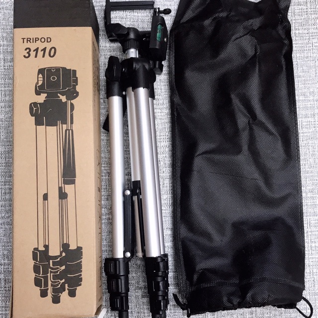 ￼ขาตั้งกล้องถ่ายรูปและโทรศัพท์มือถือขนาดพกพารุ่น TF-3110 ขาตั้ง 3 ขา Cellphone and Camera Tripod