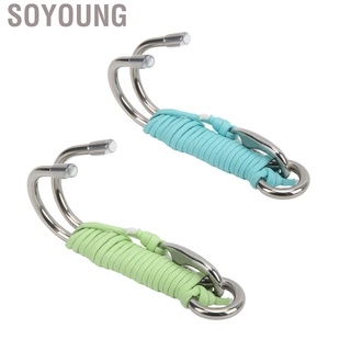 Soyoung Drift Double Hook  Safe Scuba Diving Reliable for Cave Dive