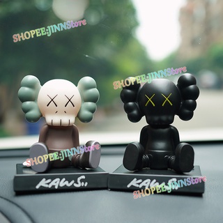 JINN การ์ตูน KAWS รูปตุ๊กตาตุ๊กตาของเล่นห้อง/รถตกแต่งภายในเด็กวันเกิดของขวัญ