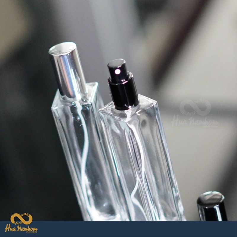 ขวดสเปรย์ ทรงสี่เหลี่ยมสูง ฝาและหัวสเปรย์อย่างดี 30-100ml