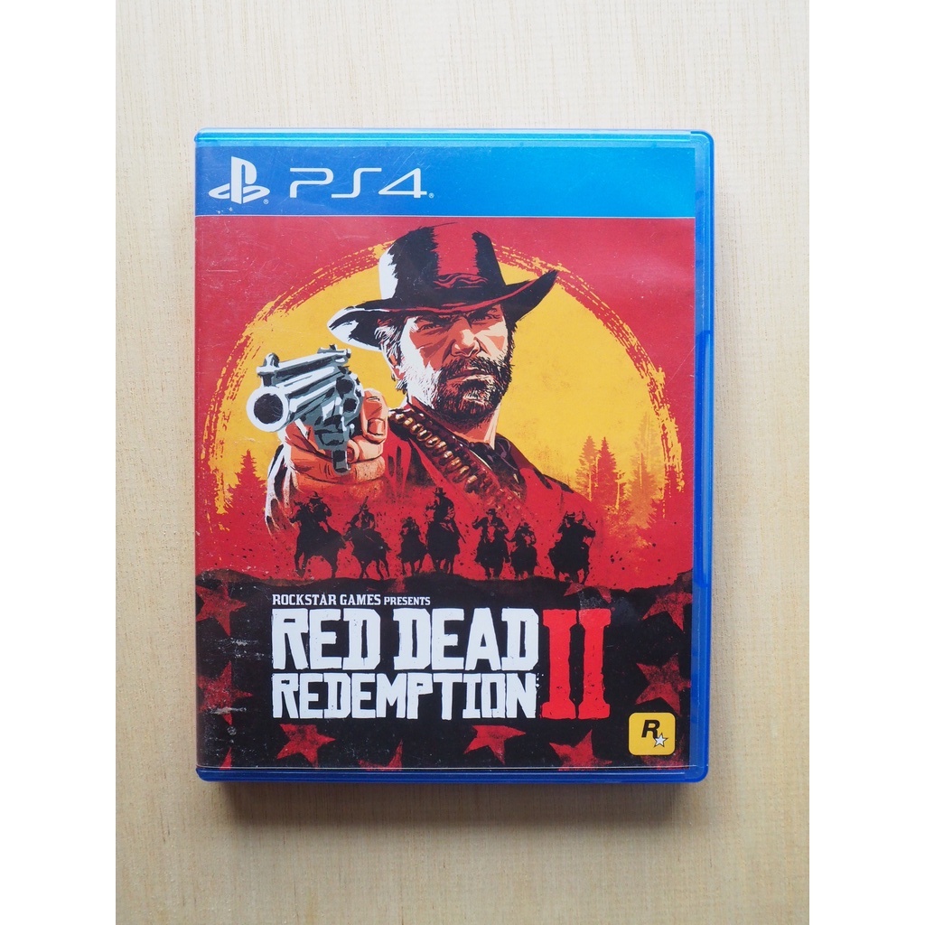 แผ่นเกมส์ PS4 มือสอง Red Dead 2