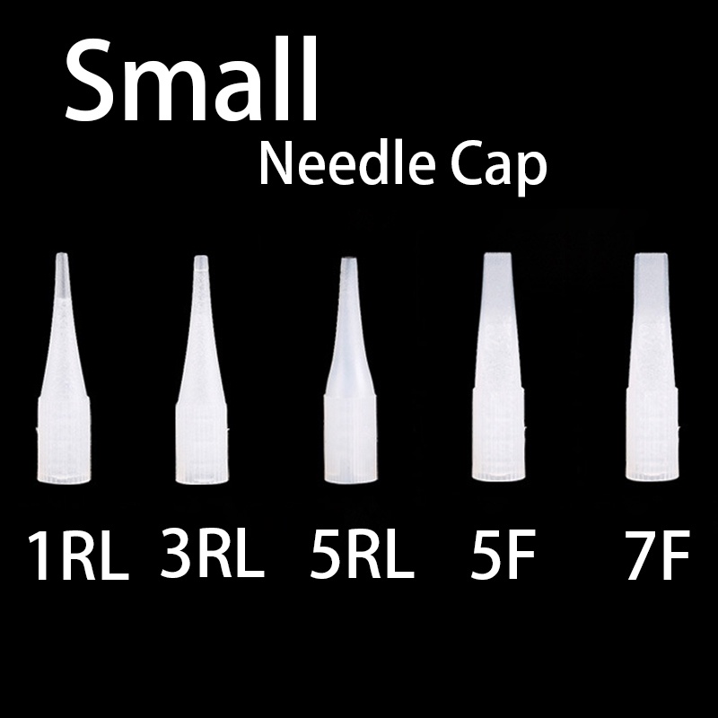 ใหม่ล่าสุด100Pcs 1RL/3RL/5RL/5F/7F แต่ละชิ้นบรรจุ Eyebrow Tattoo เคล็ดลับเข็มแต่งหน้าแบบถาวร Tip01